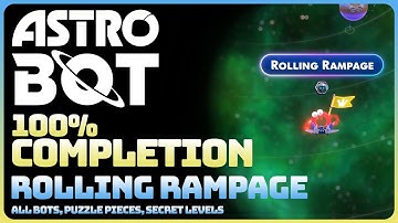 Astro Bot - Rolling Rampage (All Collectible Locations: Bots)