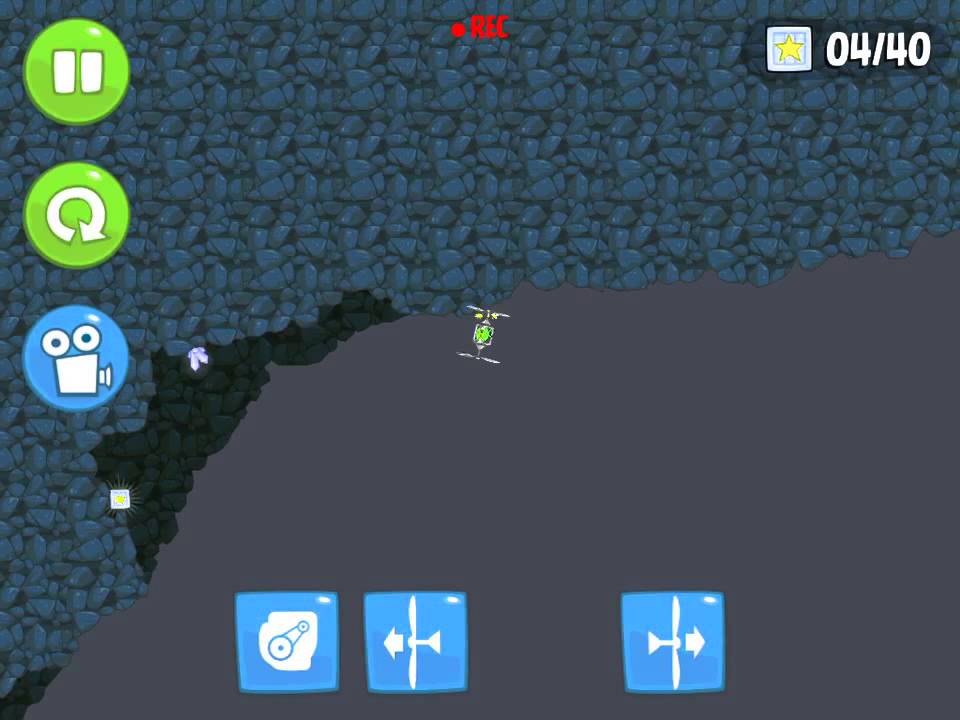  Bad Piggies: Helicopter( TIE Fighter ) Fan Made Can go down and up If you do what I did