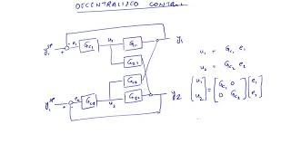 Multivariable Systems  Interaction Metrics   CHE381A  Process Control L 34