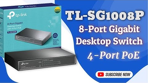 TP-Link TL-SG1008P Unboxing and Installation Guide | 8-Port PoE Switch Review