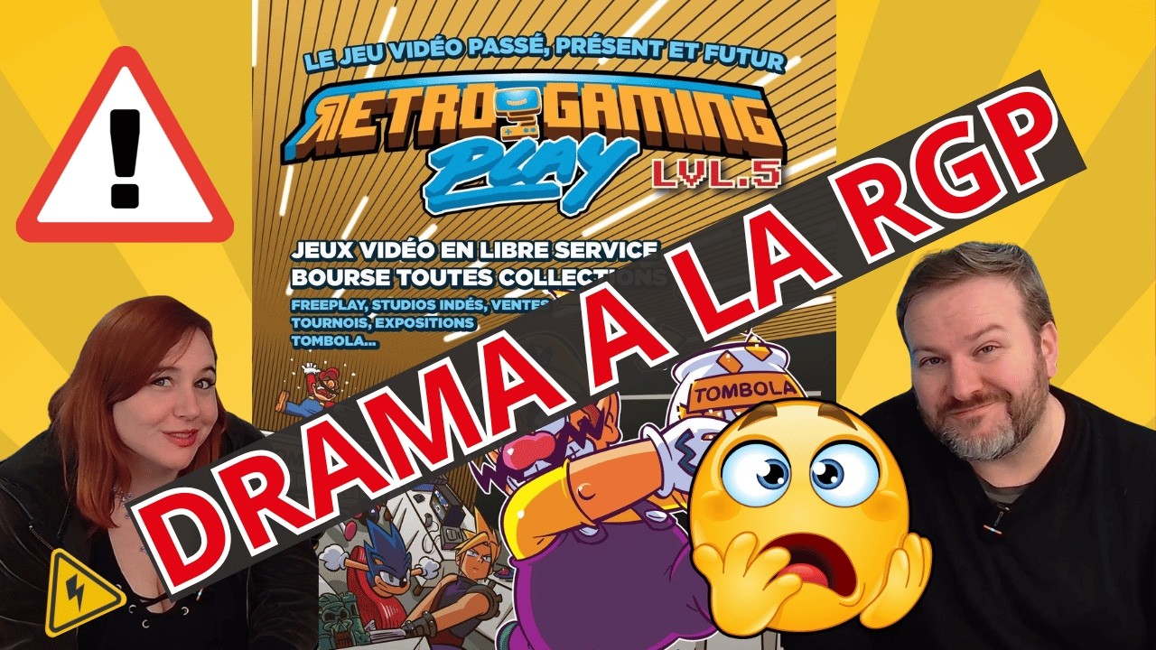 DRAMA à la RGPLAY 2026 (visite du salon + mes achats jeux video)