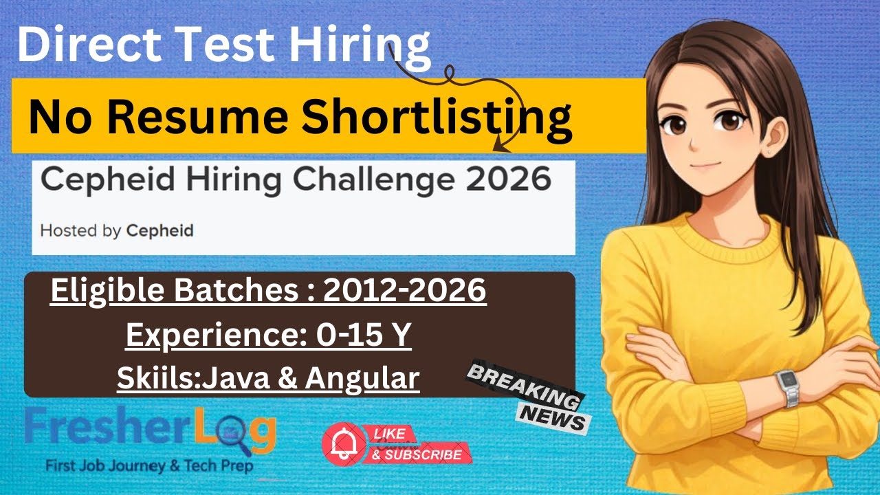 Cepheid Hiring Challenge 2026 🔥 Open Now | Java Developers | HackerEarth