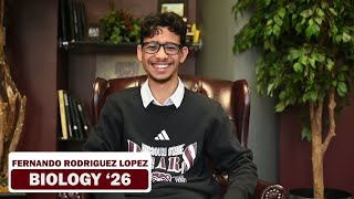 Fernando Rodriguez Lopez - Missouri State Foundation Scholarship Recipient