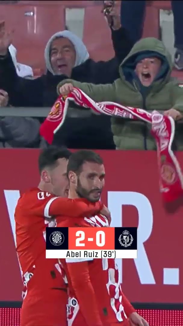 Girona FC 3 vs 0 Real Valladolid CF | Game Highlights ⚽
