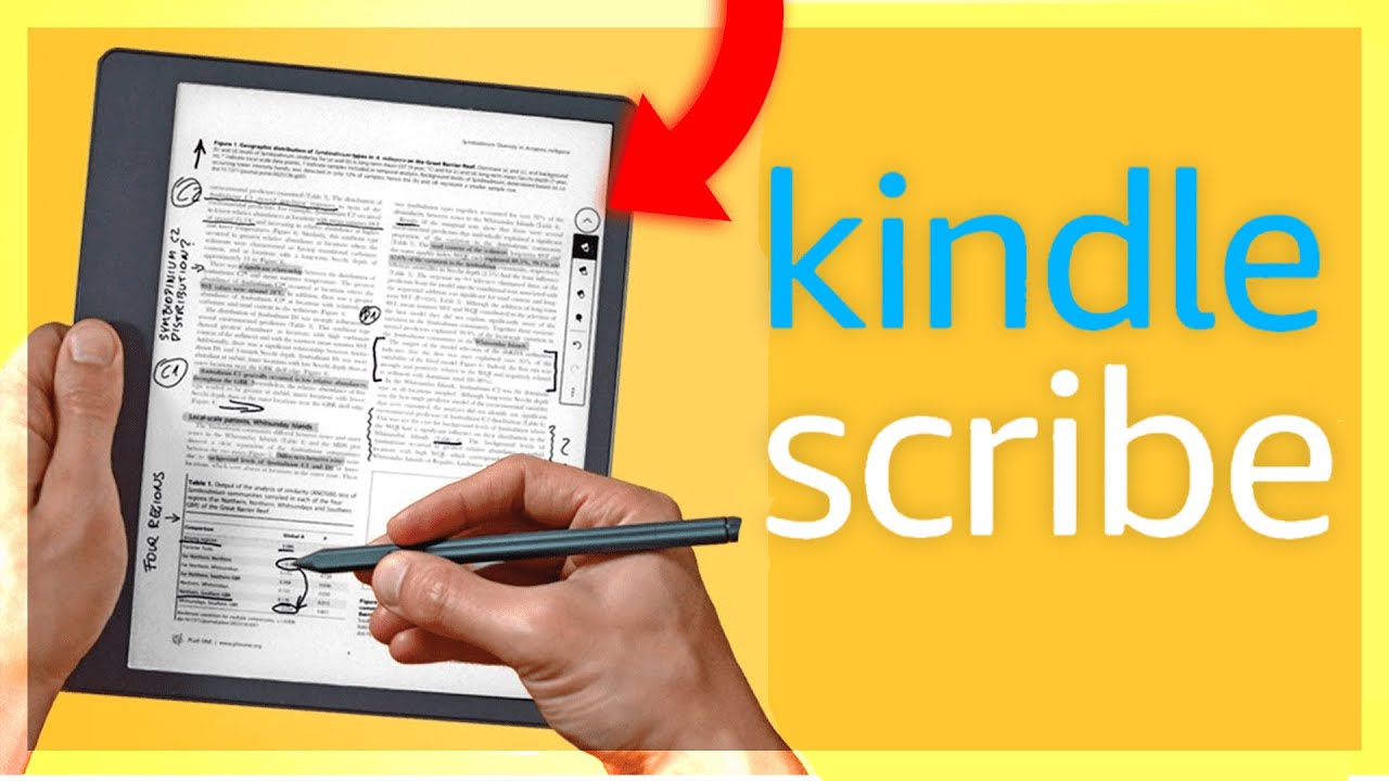 brade sa Kindle Scribe, une liseuse qui fait aussi carnet