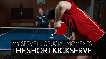 My serve in crucial moments - The Short Kickserve