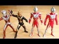 激レア！増塗装板ウルトラマンギンガ ガシャポン HGヒーローズ 全４種を一気にレビュー ウルトラマンタロウ・バルキー星人 ギンガスパークで音声確認