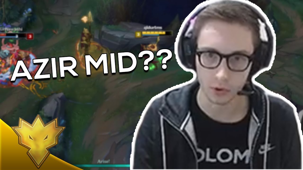 TSM Bjergsen PLAYS AZIR?? vs Pobelter ft. Keane & Shrimp - League of Legends Stream Highlights