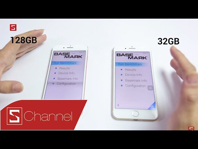 Schannel - Thực hư việc iPhone 7 | 7 Plus bộ nhớ 128/256 GB nhanh gấp vài lần phiên bản 32 GB