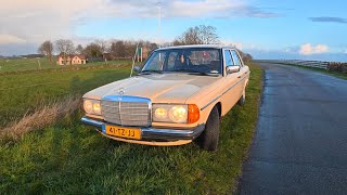 1979 Mercedes-Benz W123 Diesel- POV DRIVE