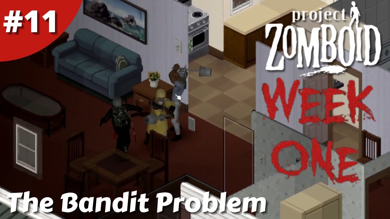A New Home At Mad Dan's Den Can We Defend It? - Week One Mod - Project Zomboid - #11 - Gameplay