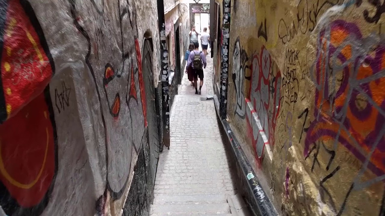 Stockholm's narrowest street - Martin Trotzigs Grand | Less than a meter wide! stockholm sweden map