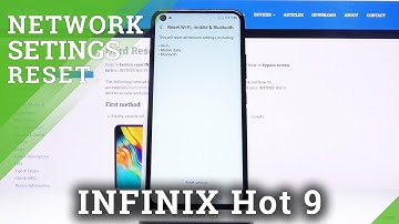 How to Reset Network Settings in INFINIX Hot 9 – Restore Network Settings