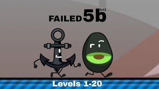 Failed5b V1: Levels 001-020 Walkthrough