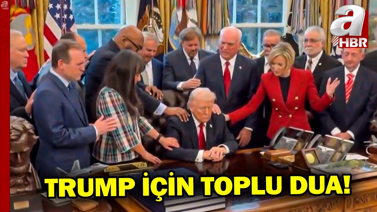 Beyaz Saray'da Trump İçin Toplu Dua! | A Haber