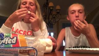 Eva And Ash Chubby Bunny Challenge