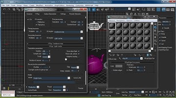 3DS Max Vray Tutorial : Wireframe render