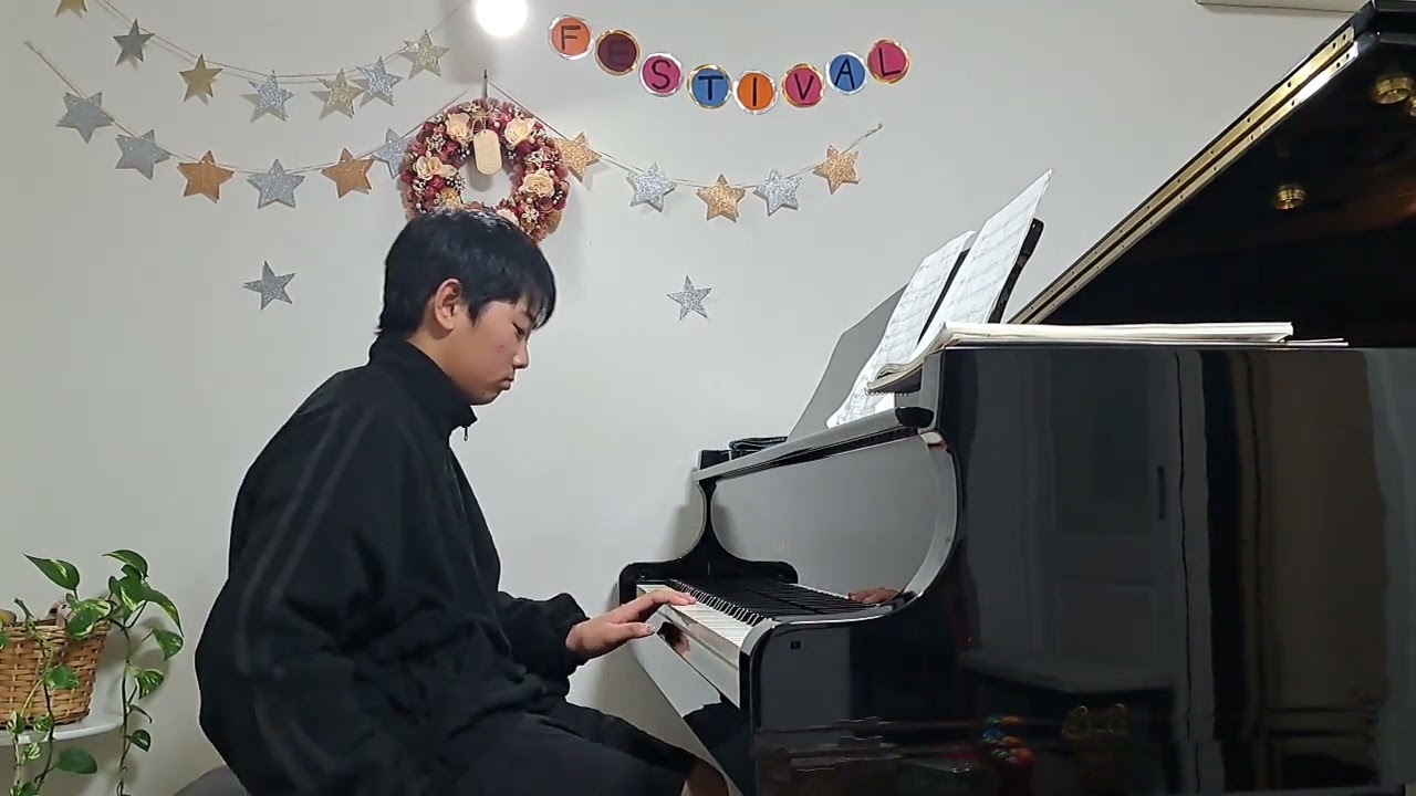 カワイグレードテスト11級　　　　　　　ﾊﾞｲｴﾙ82番～鐘の音　　　　　　　　　　　菅原亮平　小6