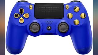 Black//Gold Custom PS4 PRO Rapid Fire Custom Modded Controller 40 Mods for All Major Shoot