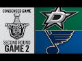 04/27/19 Second Round, Gm 2: Stars @ Blues