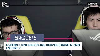 E-sport: une discipline universitaire à part entière ? - Bonsoir! du 06/04 – CANAL+