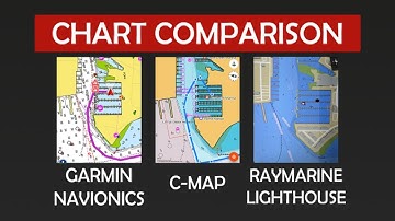 Navionics vs C-Map vs Lighthouse Charts + Auto-Routing Compared