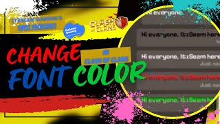My First Face-Cam - Clash of Clans - Change Font Color - ItzSeam Gaming screenshot 1