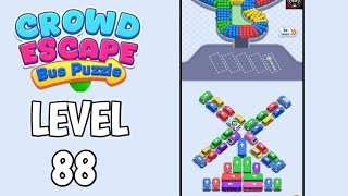 Crowd Escape Level 88 Wallthrough Solution | Crowd Escape: Bus Puzzle Level 88 Answer screenshot 4