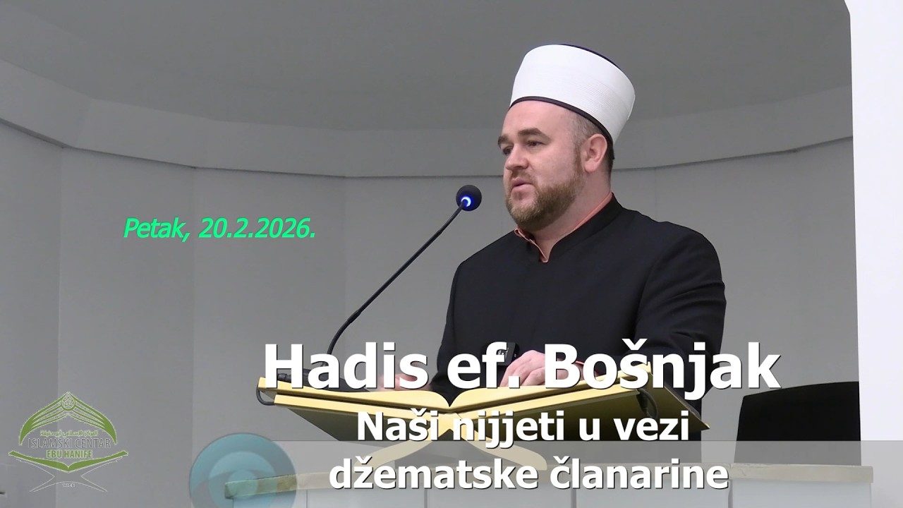 Hadis ef. Bošnjak: 