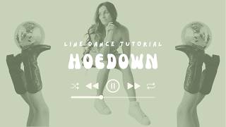 Learn "Hoedown" in 2 Minutes [Ink] Line Dance Tutorial