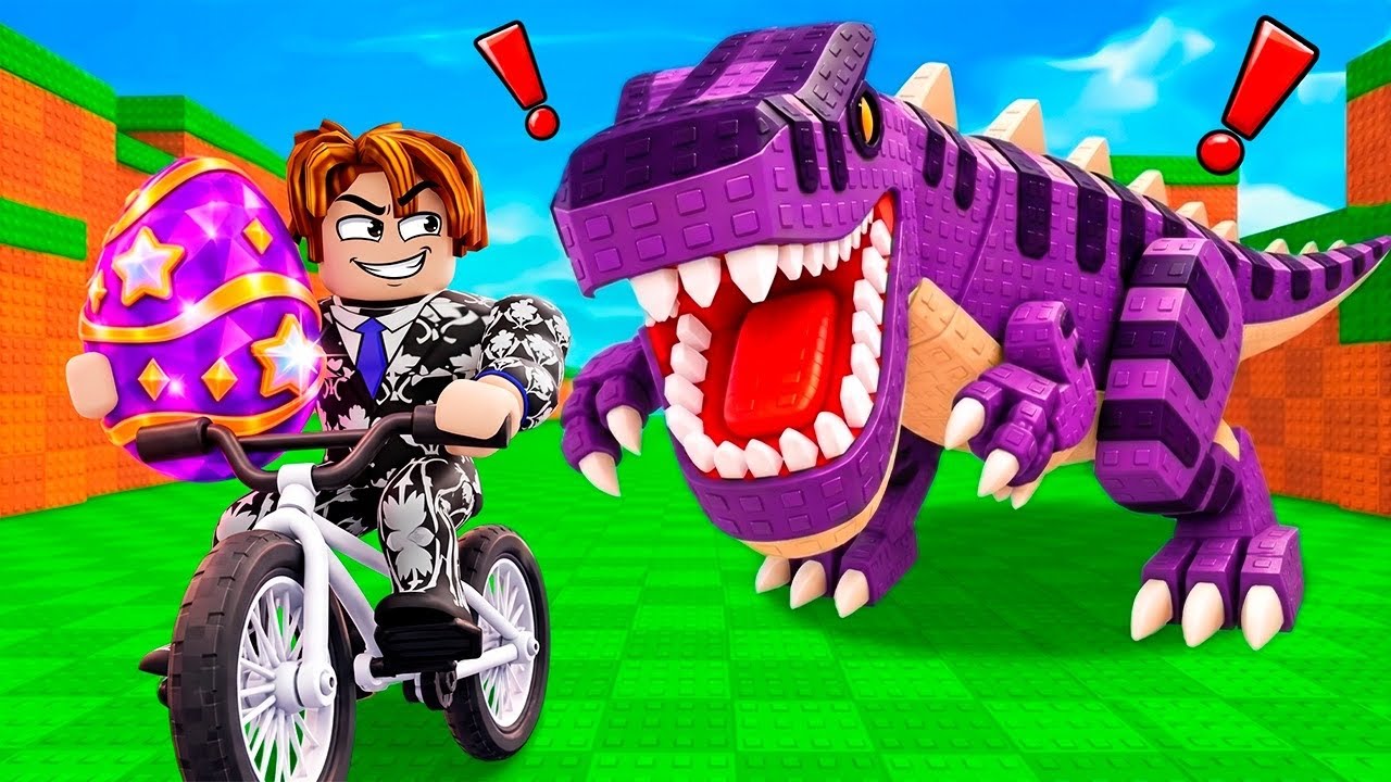 ROUBE UM OVO DE BICICLETA NO ROBLOX