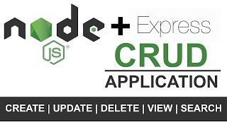 CRUD Operations using Express JS|| REST API  || Express JS Project 1