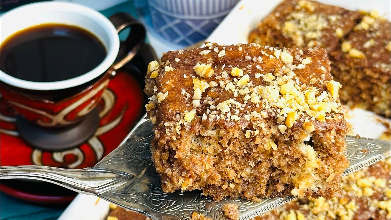 Dessert with Cocoa Syrup and Walnuts | Bg Десерт  Жадната монахиня #десерт #desserts