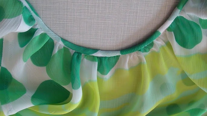 How to Sew with Sheer Fabric 