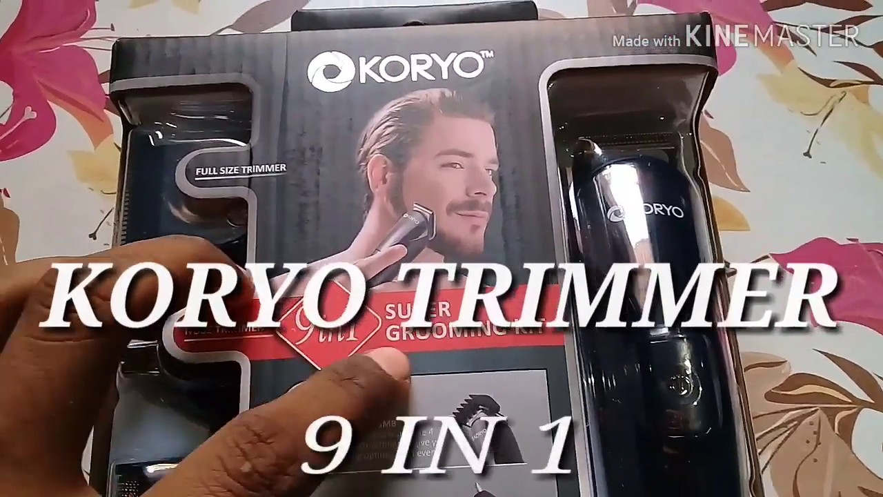 koryo trimmer 9 in 1 review