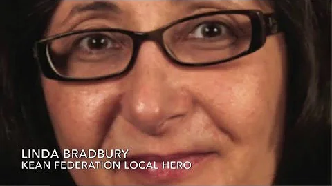 Kean Federation of Teachers local hero Linda Bradbury