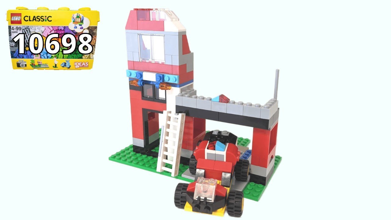 LEGO 10698 Fire station - YouTube