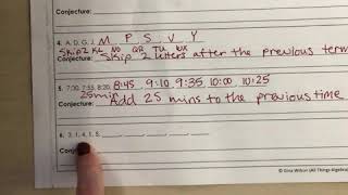Geometry 2.1 Inductive Reasoning, Conjectures, and Counterexamples