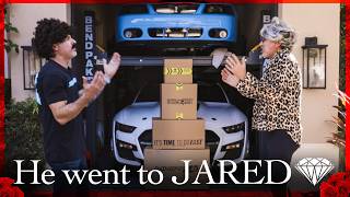 He went to Jared...
