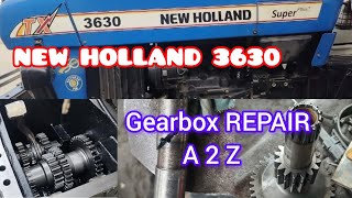 NewHolland 3630 Super Plus GEAR BOX Repair || PTO Shaft Change || New Holland Gearbox Repair A 2 Z screenshot 4