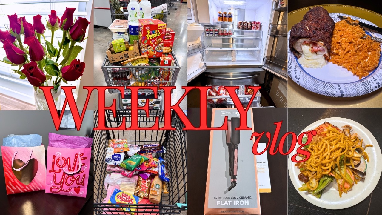 WEEKLY VLOG: Errands, Valentines Day, Amazon Haul & more