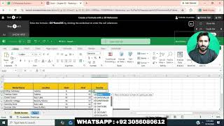 Excel - Chapter 02 - Working with Formulas and Functions | SIMbook#simnet