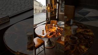 DIY Resin Coffee Table Build (Start to Finish) #ResinArt #shorts  #SatisfyingVideo #DIYFurniture