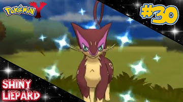 [LIVE] Shiny Liepard in Y after 40 Radar Chain!