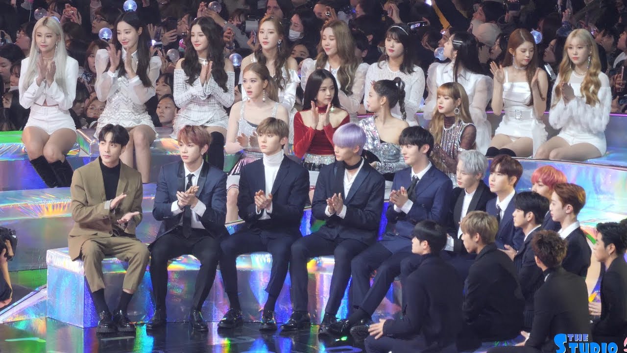 181201 블랙핑크 BLACKPINK 워너원 WannaOne 모모랜드 MOMOLAND 수상 리액션 Reaction 직캠 by Spinel