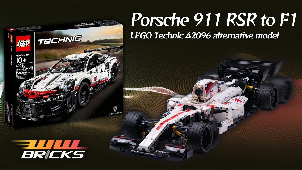 From Porsche 911 RSR: Build an Amazing Alternate Model with LEGO Technic  42096! - YouTube