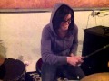 KITTIE BAND PRACTISE - Morgan Tries to play &quot;what i&#39;ve always wanted&quot; on mercedes drums