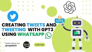 Creating Tweets and Tweeting with GPT 4 using WhatsApp Cloud API