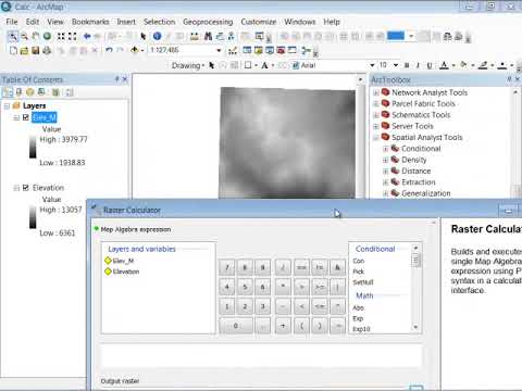 arcmap raster calculator arcmap raster calculator