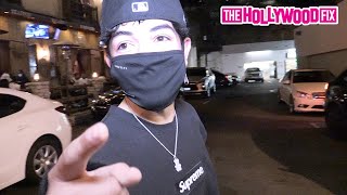 Sebastian Topete Talks Christopher Romero, Madi Monroe \& New Merch While Leaving Dinner Solo